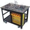 KIT Banc de Sudura PROFESIONAL 1200x750 mm, 66 Accesorii incluse, Rhino Cart®, TDQ612075-K1