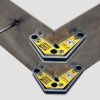Set 2 Vincluri magnetice int./ext. pentru fixare in unghi 60° / 120° / 90°, forta 14 kg, MST327 - imagine 4