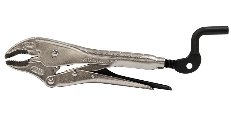 Cleste autoblocant cu falci tip C, deschidere 55 mm, lungime 360 mm, PCJ120