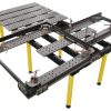 Masa Sudura BuildPro Clasic cu Fante, 560 x 1000 mm, blat Nitrurat, picioare Sarcini grele 617 mm, TMQE60610SV - imagine 11