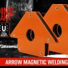 Set 2 x Vinclu Magnetic Sudura, unghi 45°, 90°, 135°, forta 23 kg, Horusdy SDY-97839 - imagine 6