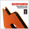 Set 2 x Vinclu Magnetic Sudura, unghi 45°, 90°, 135°, forta 23 kg, Horusdy SDY-97839 - imagine 8