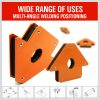 Set 2 x Vinclu Magnetic Sudura, unghi 45°, 90°, 135°, forta 23 kg, Horusdy SDY-97839 - imagine 9