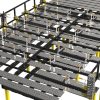 Masa Sudura BuildPro Clasic cu Fante, 560 x 1000 mm, blat Nitrurat, picioare Sarcini grele 617 mm, TMQE60610SV - imagine 16
