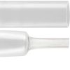 Tub termocontractabil transparent, perete dublu cu adeziv, contractie 3/1 (39/13 mm), 1 metru - imagine 4