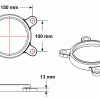 Menghina Rotativa Forjata pentru masa de sudura Rhino Cart, CT202-125T - imagine 8