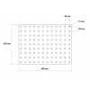 Kit Masa de sudura portabila 600 x 450 mm + 12 accesorii, blat rabatabil, FixturePoint TB52418-K1 - imagine 13
