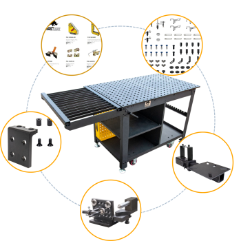 Masa Profesionala Sudura Rhino Cart cu Accesorii si Extensii Premium
