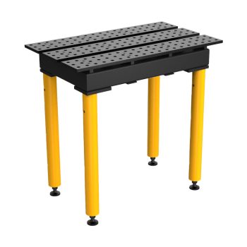 Masa Sudura BuildPro Clasic cu Fante, 560 x 1000 mm, blat Nitrurat, picioare Sarcini grele 767 mm, TMQD60610SV