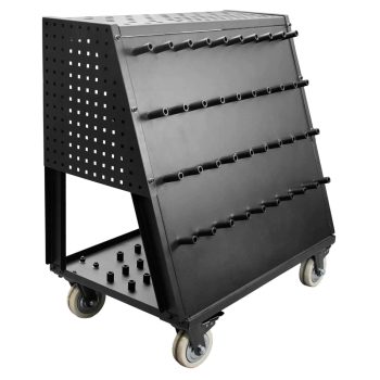 Cărucior pentru scule 640 x 1070 x 1110 mm organizare accesorii cu roți Alpha 28 T28-92915