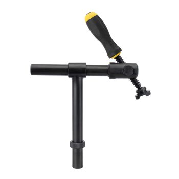 Clemă T-Post pentru țevi bară verticală 250 mm fixare țevi braț orizontal 110 mm Alpha 28 T28-61416