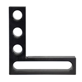 Colțar plat 200 x 200 x 25 mm oprire și fixare la 90° compact Alpha 28 T28-28204