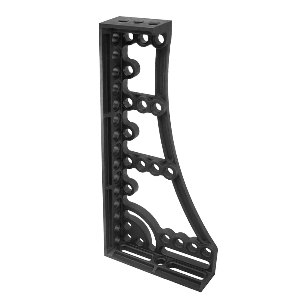 Echer greu din fontă 375 x 95 x 800 mm fixare piese grele la 90° dreapta Alpha 28 T28-18038R