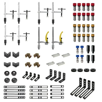 Kit 80 accesorii pentru masă de sudură în sistem 16 mm, BuildPro®, TMK620